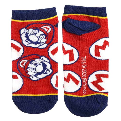 Socks Ankle: Super Mario - Mix and Match (5 Pack) - Retro vGames