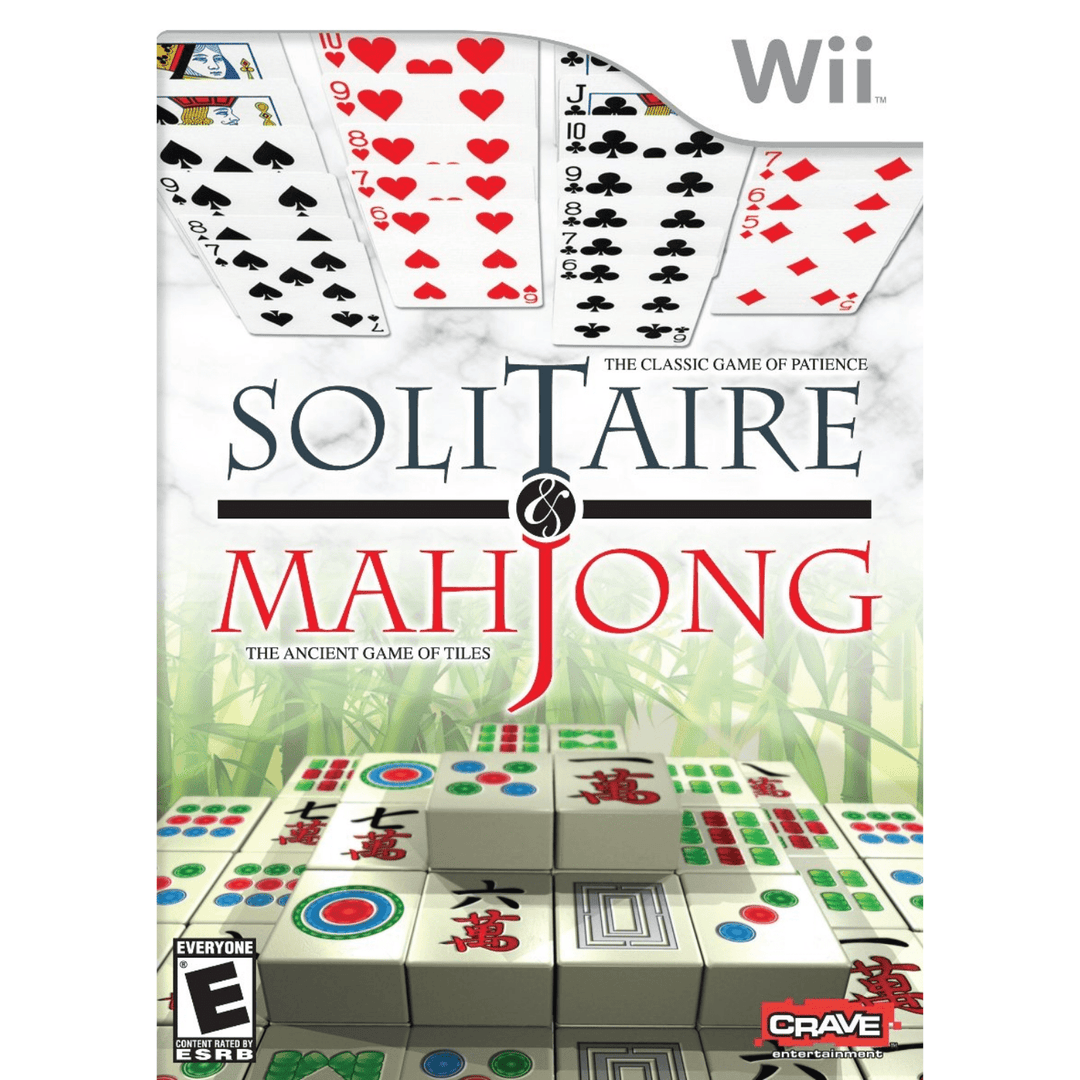 Solitaire & Mahjong - Wii Game - Retro vGames