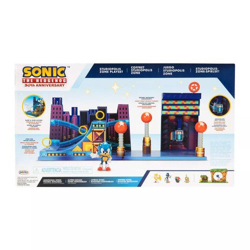 Sonic 2.5" Figure Playset - Studiopolis - Retro vGames