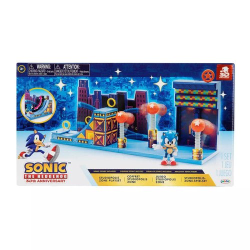 Sonic 2.5" Figure Playset - Studiopolis - Retro vGames