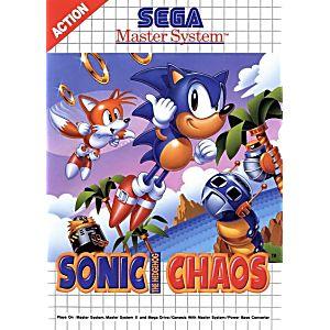 Sonic Chaos - Sega Master System Game - Retro vGames