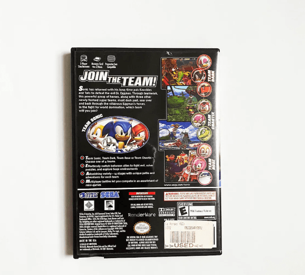 Sonic Heroes - Juego de Gamecube - Image 2