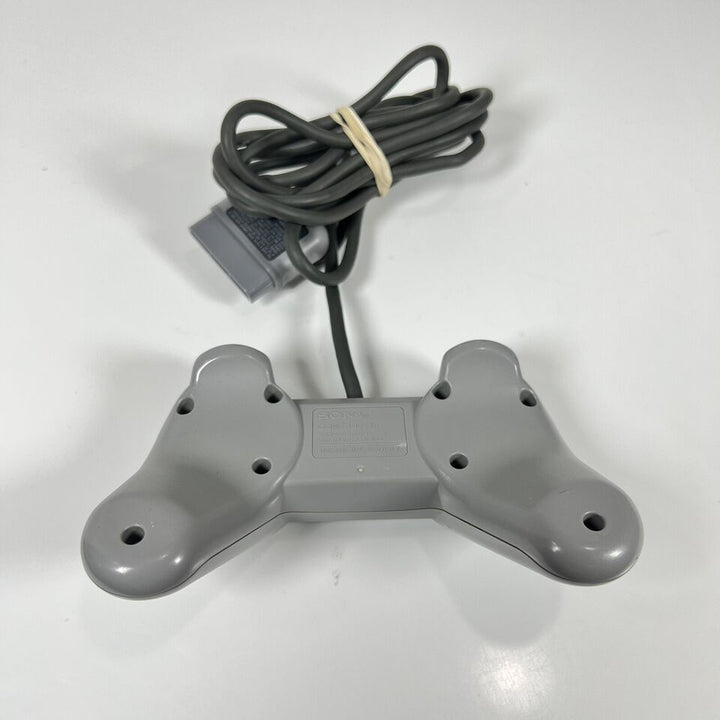Sony PlayStation PS1 Official OEM Gray Controller - Retro vGames