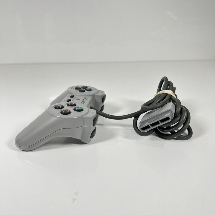 Sony PlayStation PS1 Official OEM Gray Controller - Retro vGames