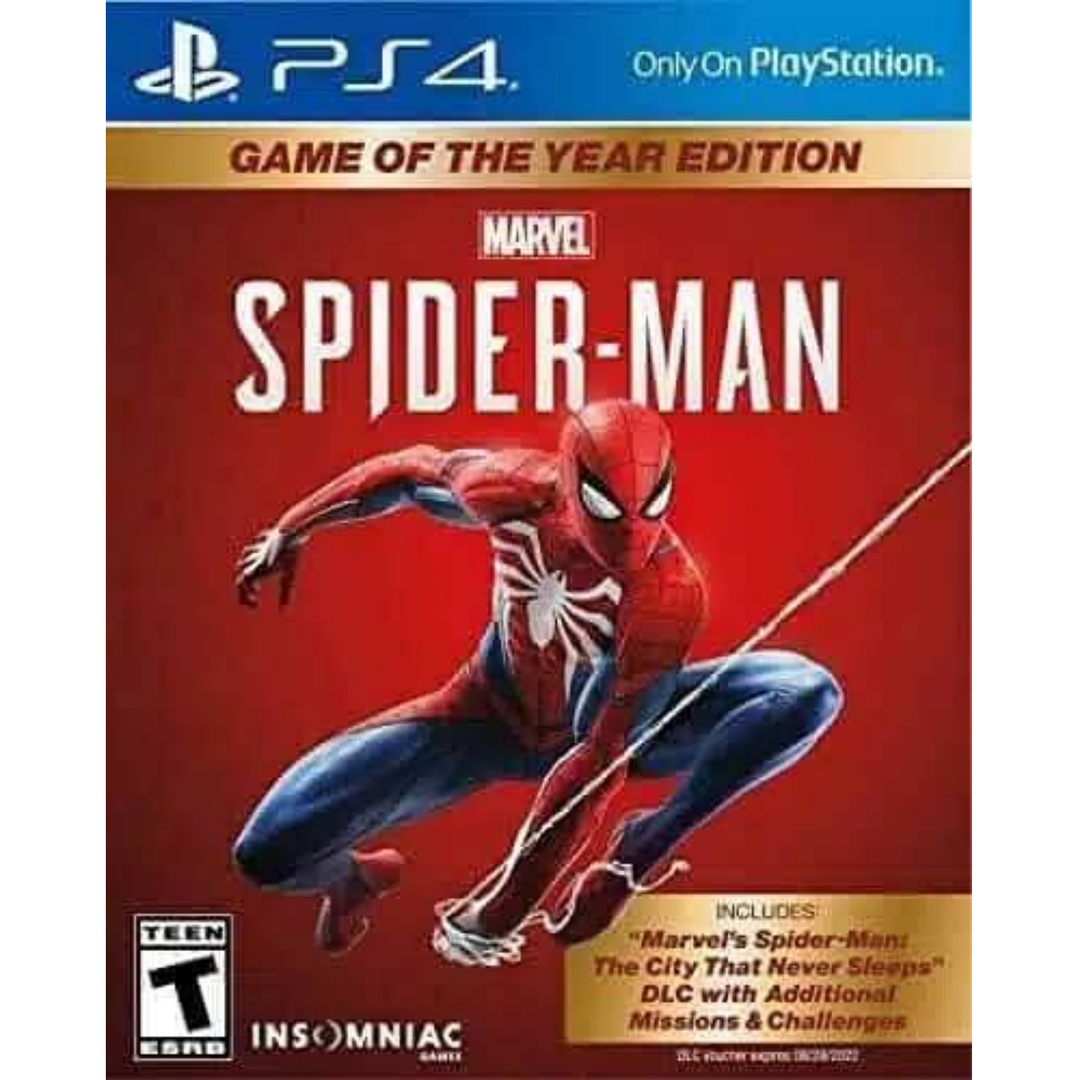 Spider-Man Game of the Year Edition - PS4 Game - Retro vGames