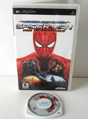 Spider-Man Web of Shadows - PSP Game - Retro vGames