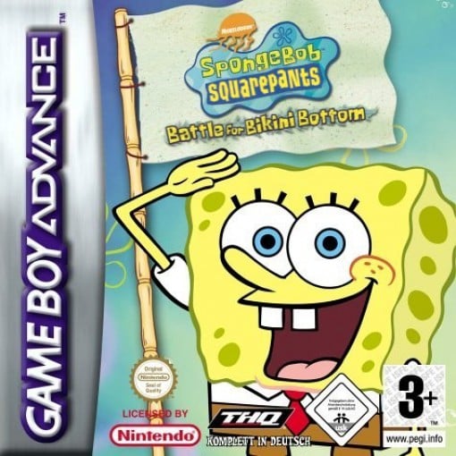 SpongeBob SquarePants Battle for Bikini Bottom – GameBoy Advance Game - Retro vGames