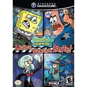SpongeBob SquarePants Lights Camera Pants - Gamecube Game - Retro vGames
