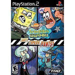 SpongeBob SquarePants Lights Camera Pants - PS2 Game - Retro vGames