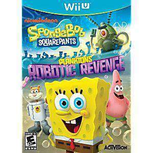 Spongebob Squarepants: Plankton's Robotic Revenge - Wii U Game - Retro vGames