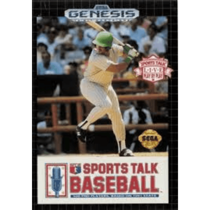 Sports Talk Baseball - Sega Genesis Game - Retro vGames