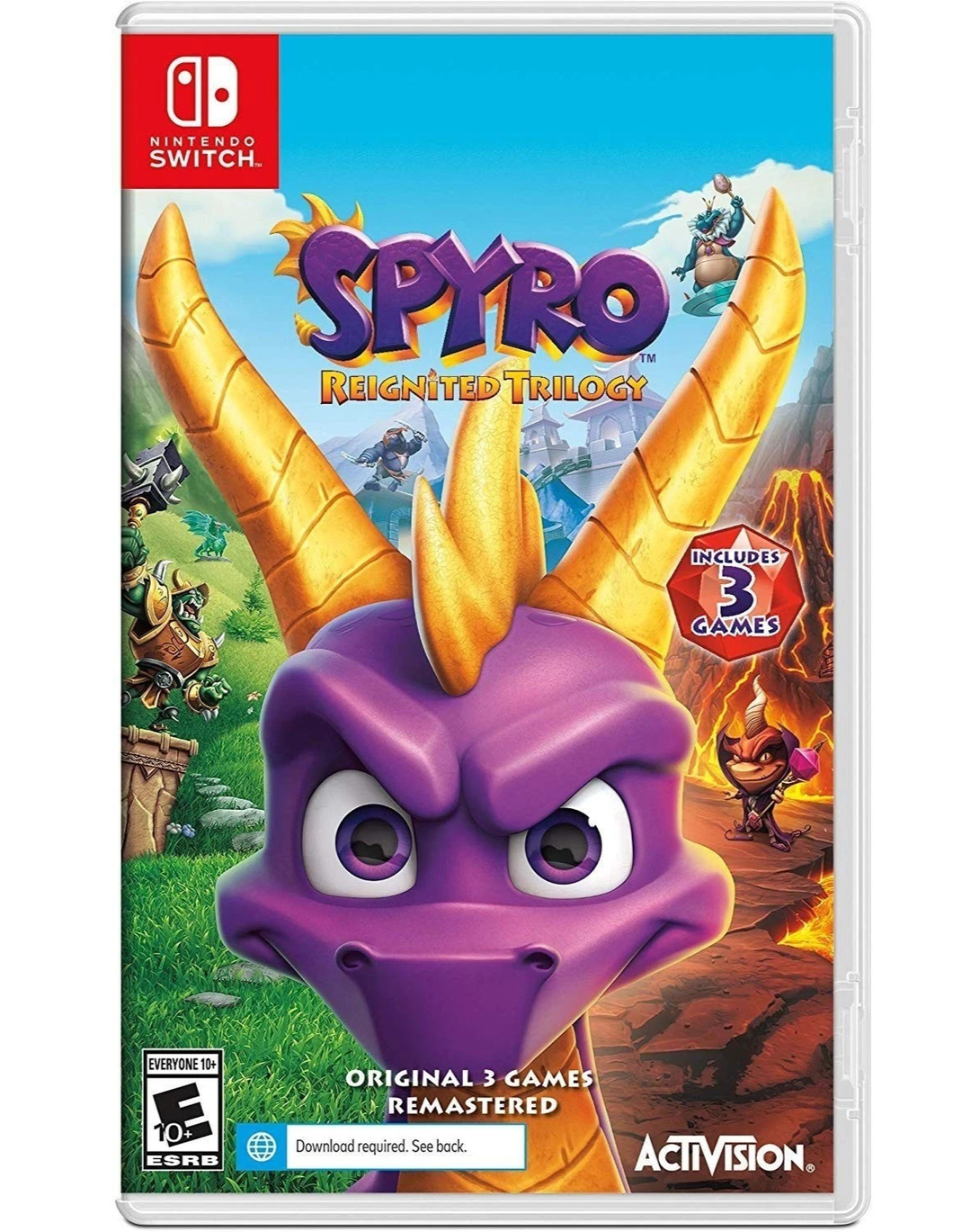 Spyro Reignited Trilogy - Nintendo Switch Game - Retro vGames