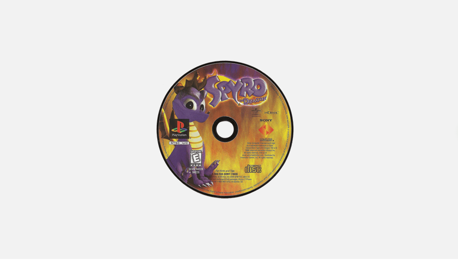 Spyro the Dragon - PS1 Game - Retro vGames