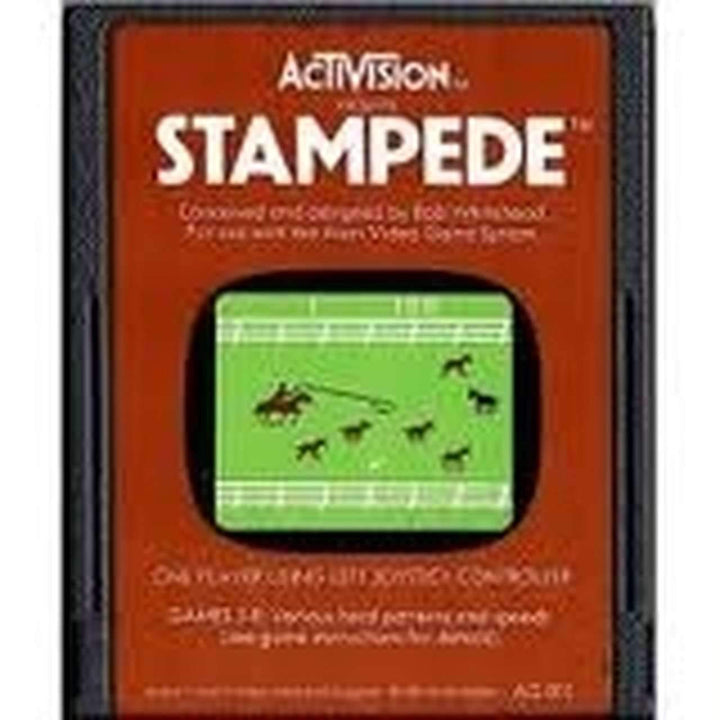 STAMPEDE - Atari 2600 Game - Retro vGames