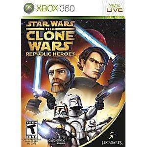 Star Wars Clone Wars Republic Heroes - Xbox 360 Game - Retro vGames