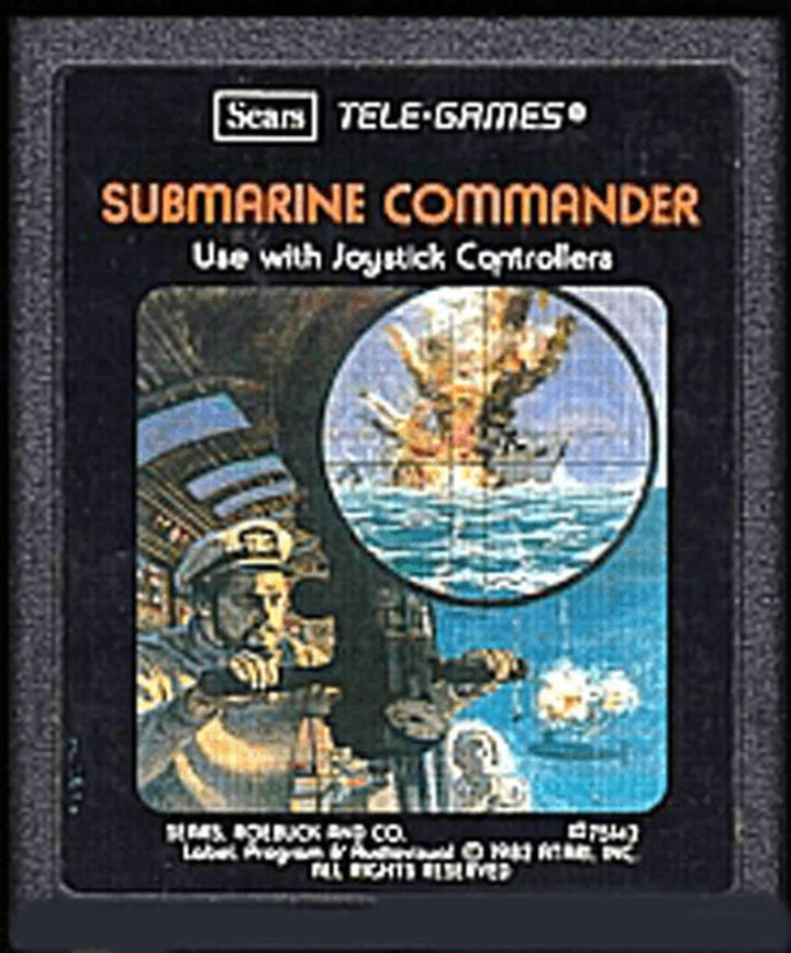 SUBMARINE COMMANDER - Atari 2600 Game - Retro vGames