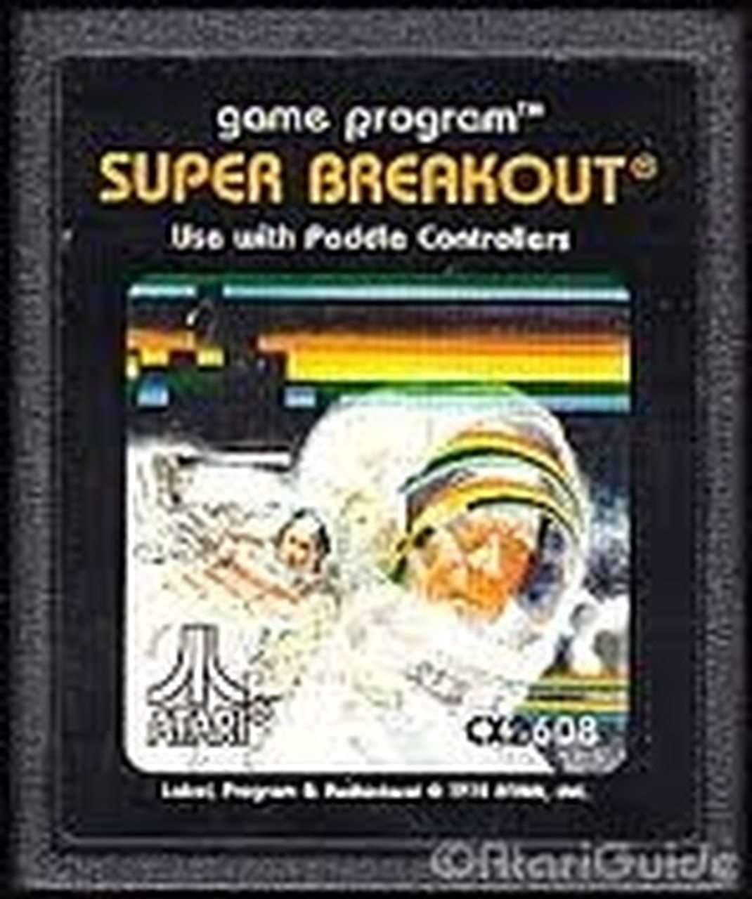 SUPER BREAKOUT - Atari 2600 Game - Retro vGames