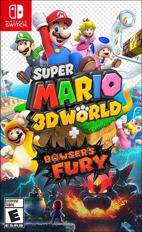 SUPER MARIO 3D WORLD + BOWSER'S FURY (Nintendo Switch) TRADE BONUS - Nintendo Switch Game - Retro vGames