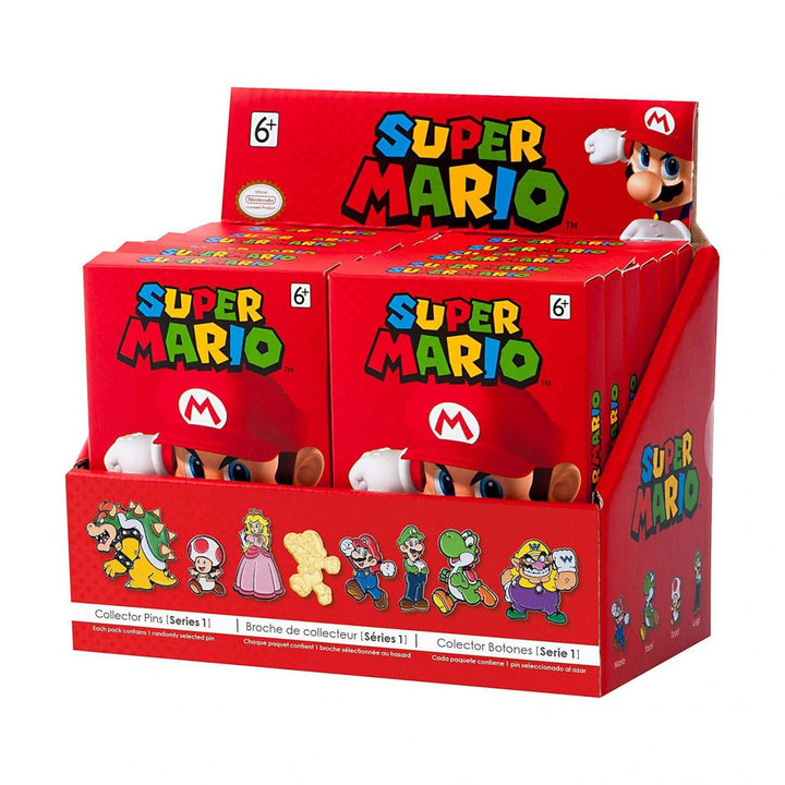 Super Mario: Collector's Enamel Pins - Retro vGames