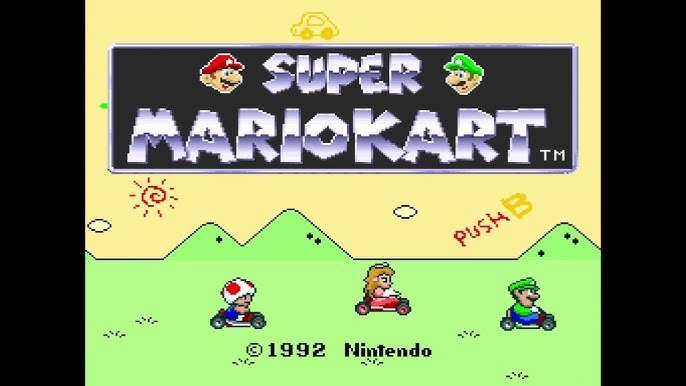 Super Mario Kart - SNES Game - Retro vGames