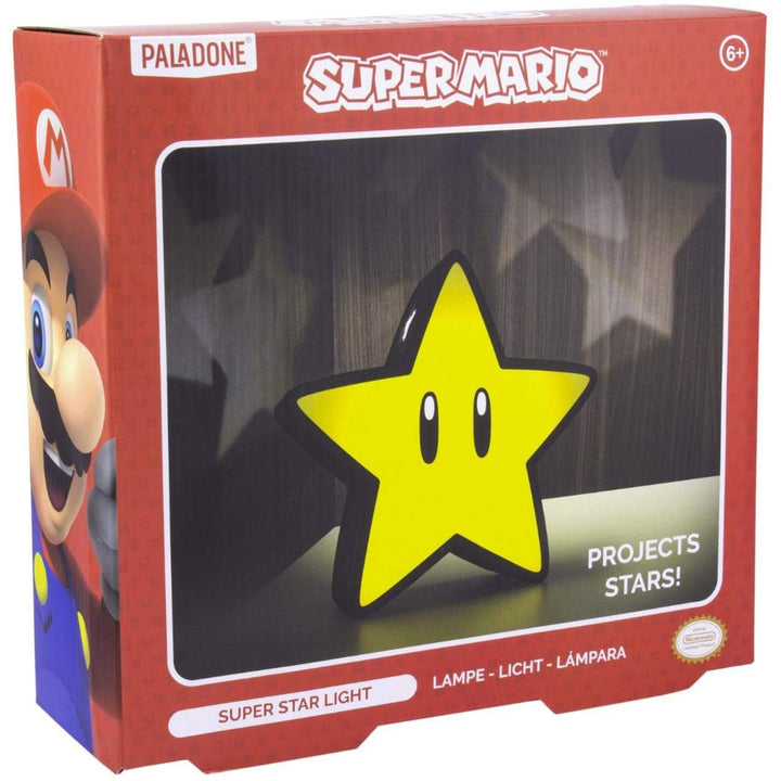 Super Mario: Super Star Projection Light - Retro vGames