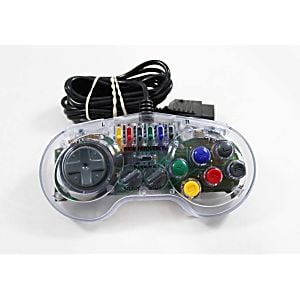 Super Nintendo SNES High Frequency Turbo Controller - Clear - Retro vGames