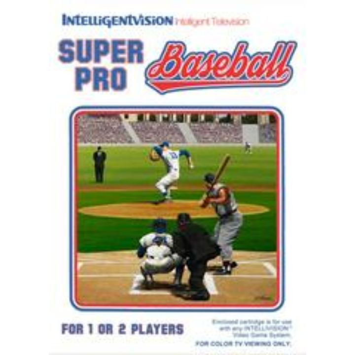Super Pro Baseball - Intellivision Game - Retro vGames