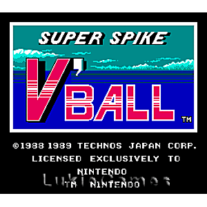 Super Spike Vball - NES Game - Image 3