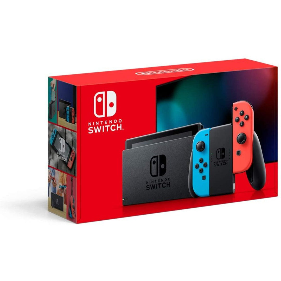 Switch Console Neon Red & Blue Core - Retro vGames