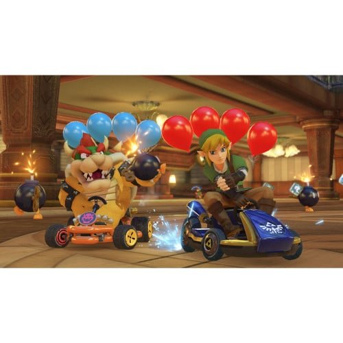 Switch Console Neon Red & Blue Core + Mario Kart 8 Deluxe - Retro vGames