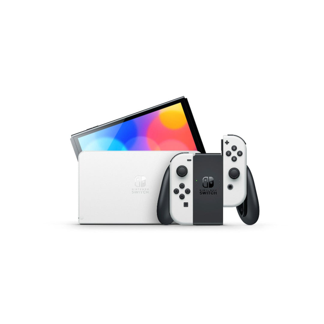 Switch Console White Core (OLED) - Retro vGames