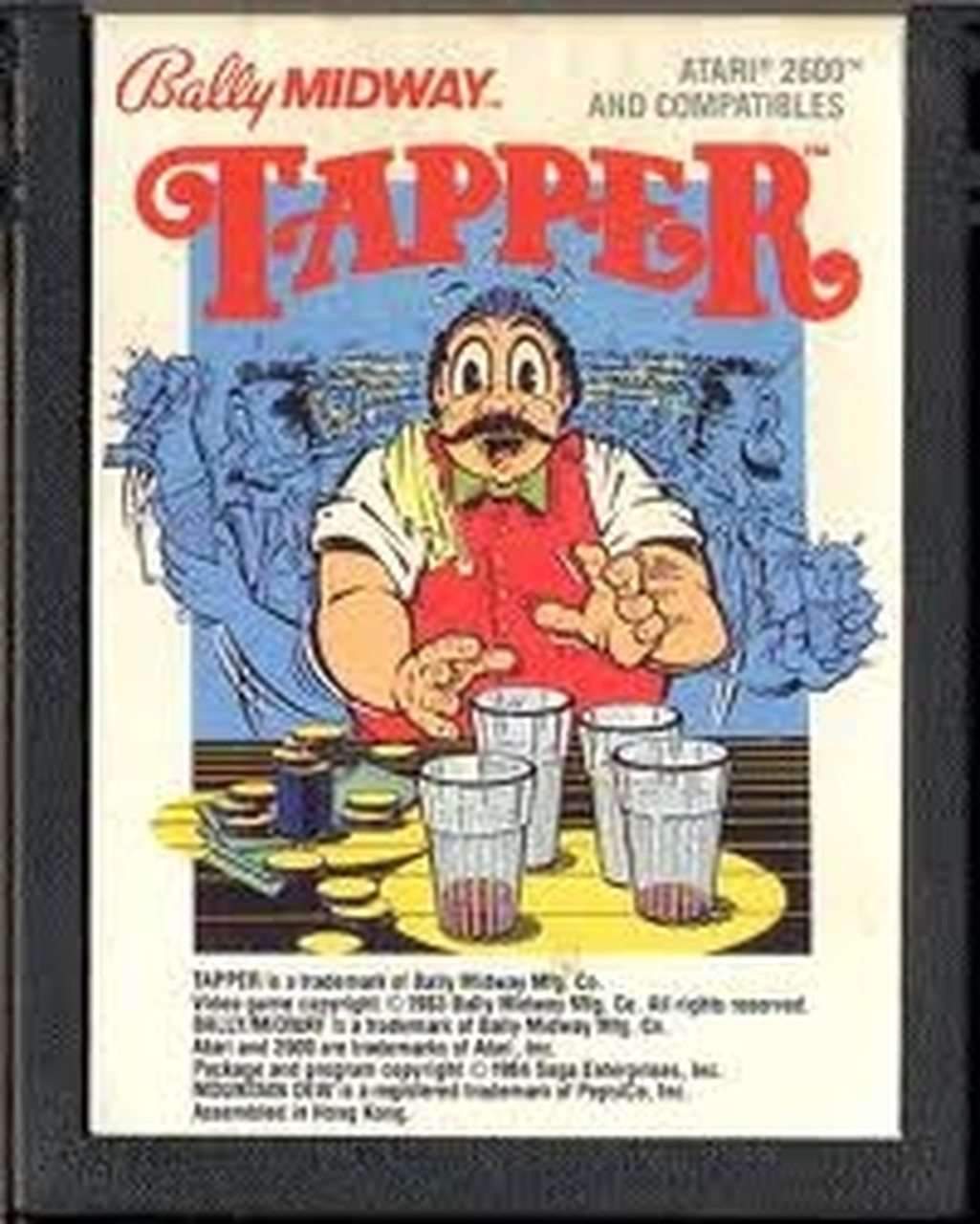 TAPPER - Atari 2600 Game - Retro vGames
