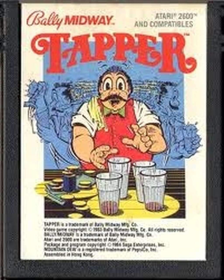 TAPPER - Atari 2600 Game - Retro vGames
