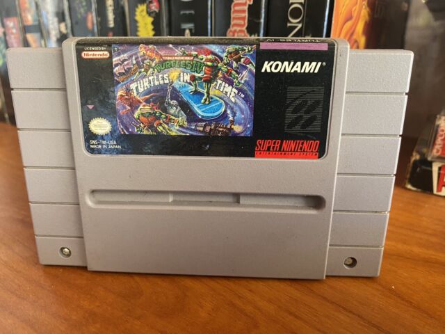Teenage Mutant Ninja Turtles IV - Turtles in Time - SNES Game - Retro vGames