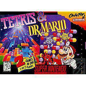 Tetris / Dr. Mario - SNES Game - Retro vGames