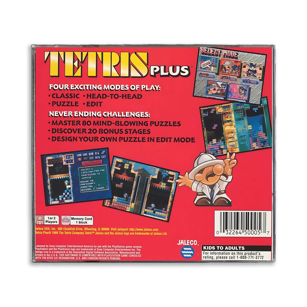 Tetris Plus - PS1 Game - Retro vGames