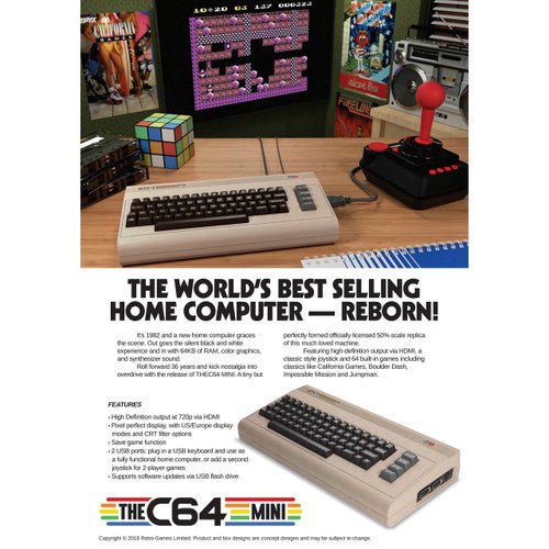 The C64 Mini Console - Retro vGames