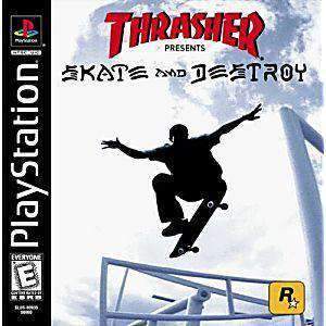Thrasher Skate and Destroy - PS1 Game - Retro vGames