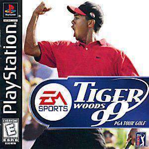 Tiger Woods 99 - PS1 Game - Retro vGames