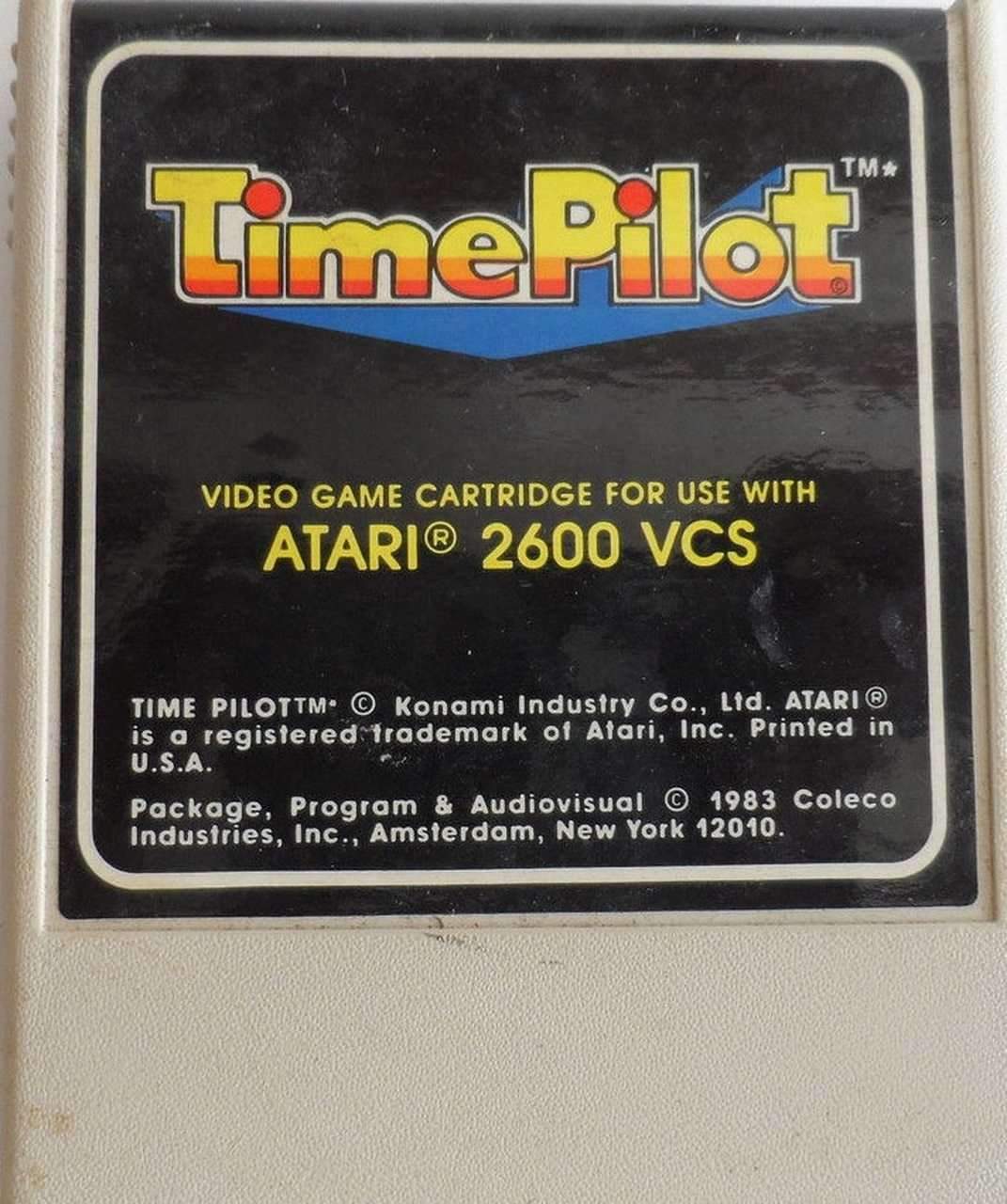 TIME PILOT - Atari 2600 Game - Retro vGames