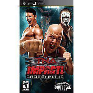 TNA Impact! Cross the Line - PSP Game - Retro vGames