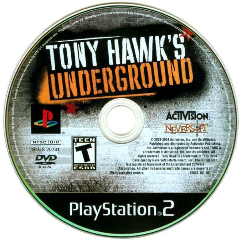 Tony Hawk Underground - PS2 Game - Retro vGames
