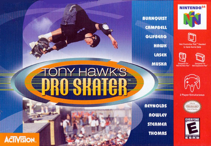 Tony Hawk's Pro Skater - N64 Game - Retro vGames
