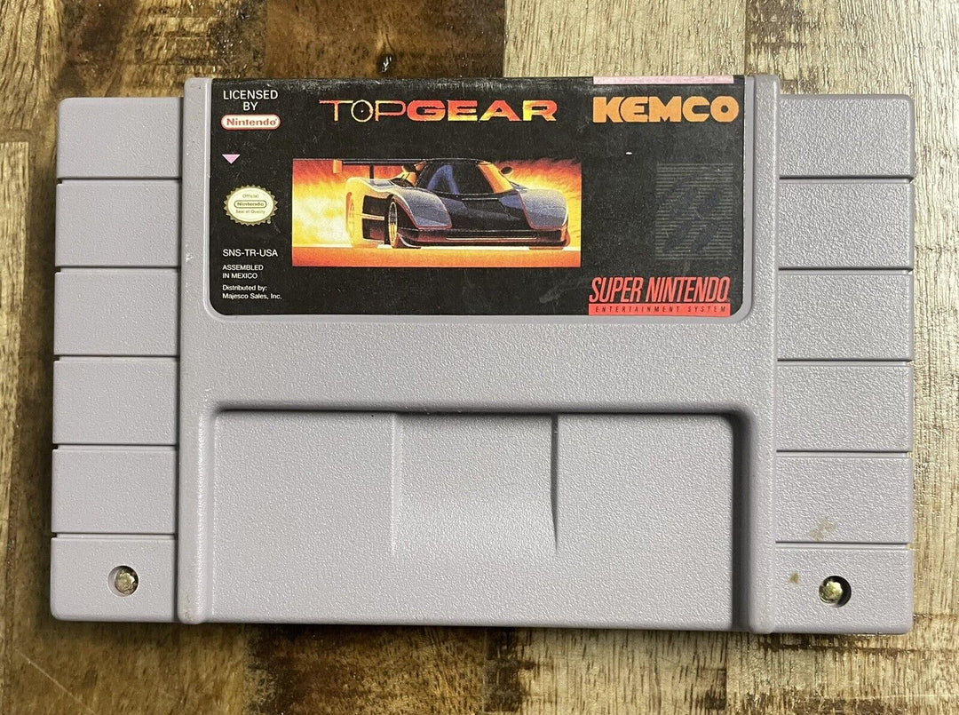 Top Gear - SNES Game - Retro vGames