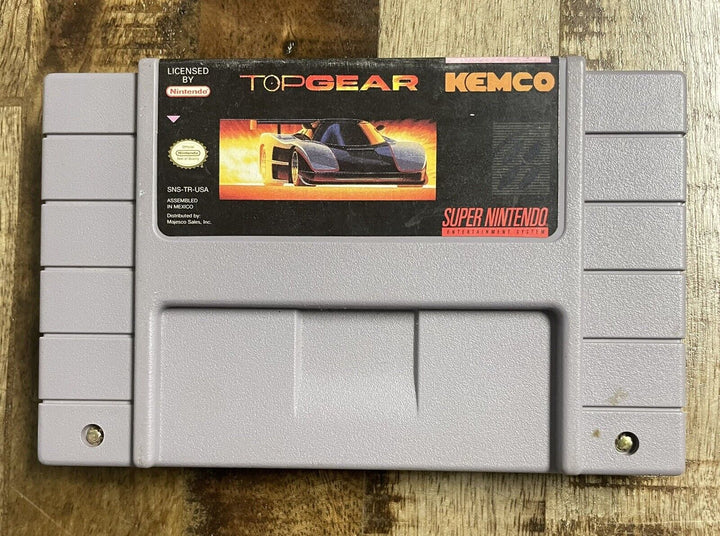 Top Gear - SNES Game - Retro vGames