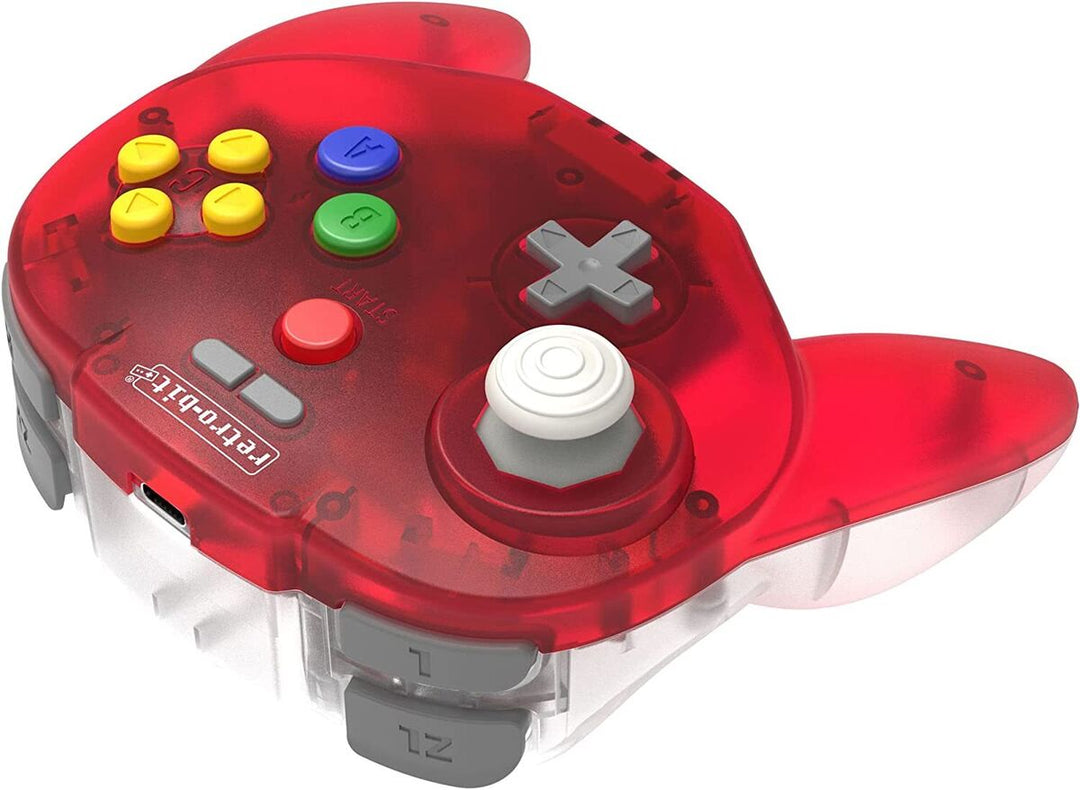 Tribute64 Nintendo 64 Controller - Red - Retro vGames