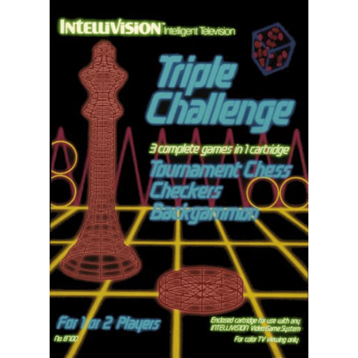 Triple Challenge - Intellivision Game - Retro vGames