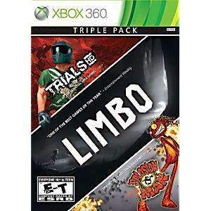 Triple Pack: Limbo, Trials HD, Splosion Man - Xbox 360 Game - Retro vGames