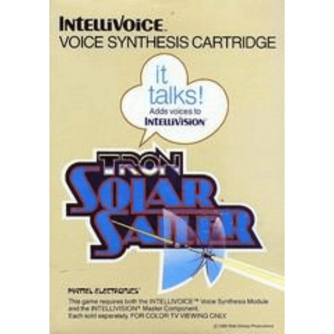 Tron Solar Sailer - Intellivision Game - Retro vGames
