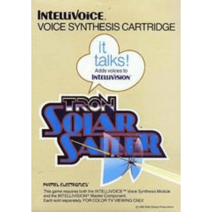 Tron Solar Sailer - Intellivision Game - Retro vGames